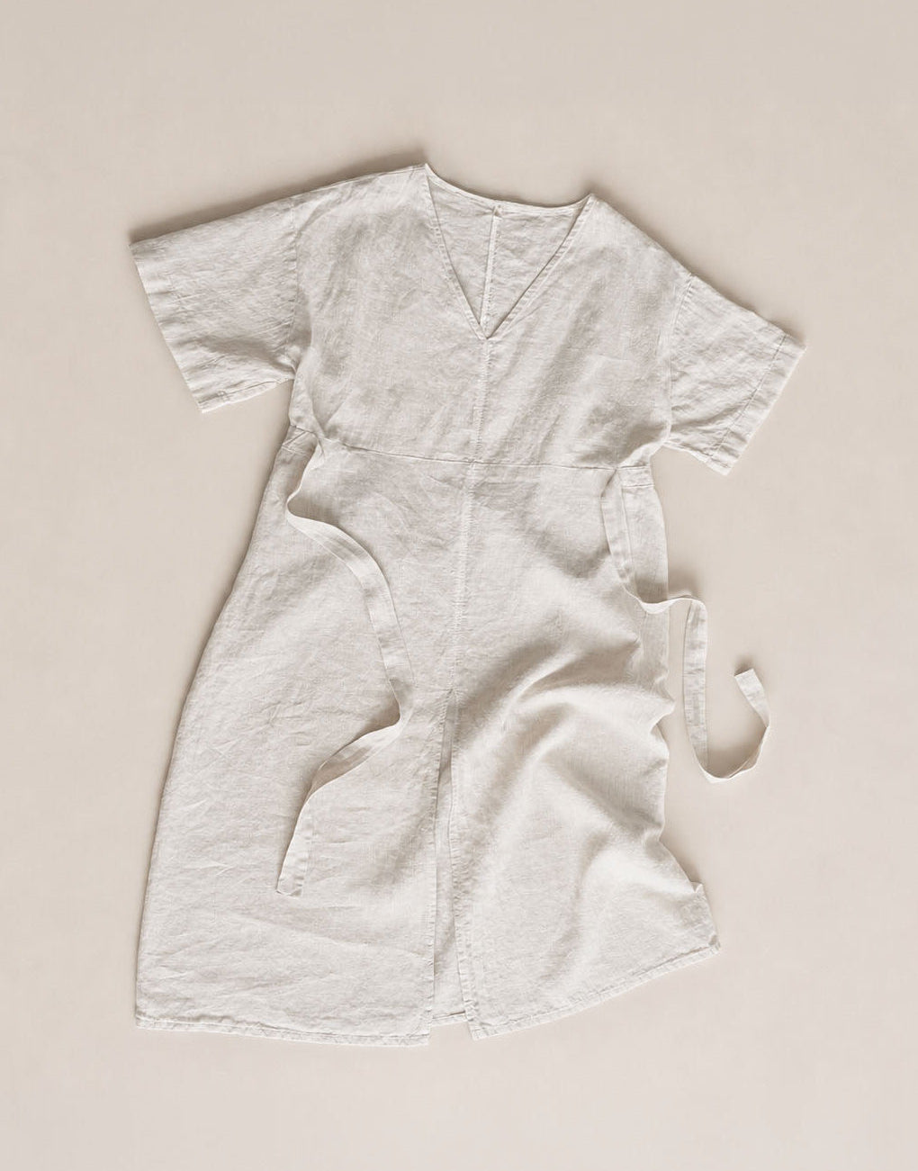 v-neck dress